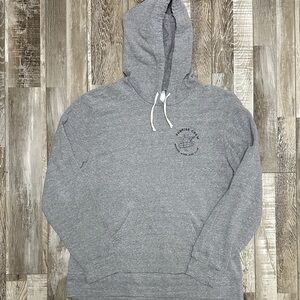 Heather Gray Graphic Hoodie